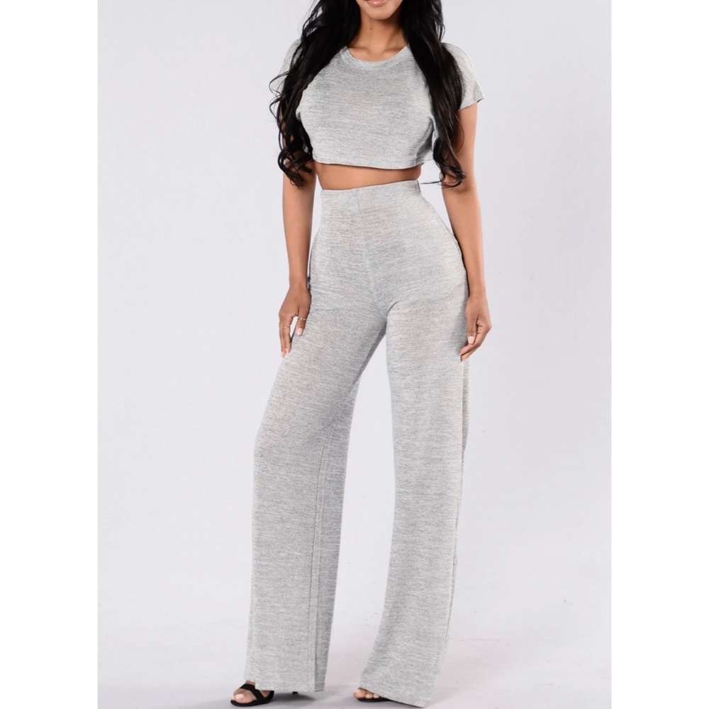 Net and Chill Set - Heather Grey